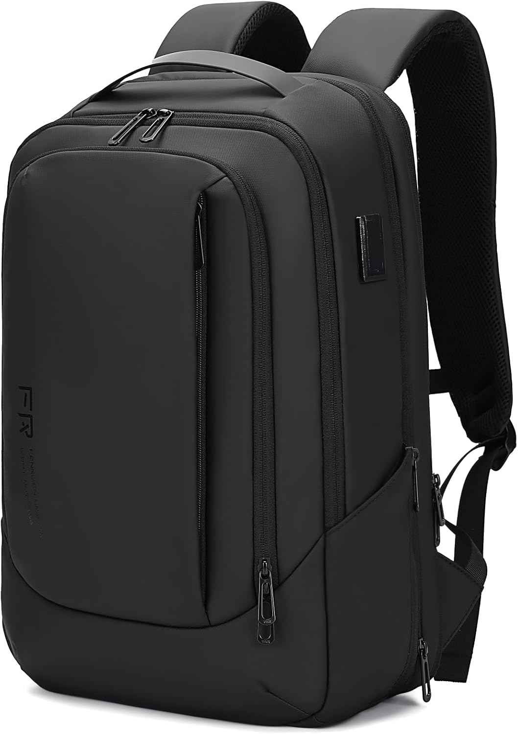 FENRUIEN Expandable Water Resistant Business Travel Backpack