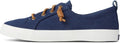 Sperry Crest Vibe Core Sneaker - Lightweight Linen Slip-On Comfort fit