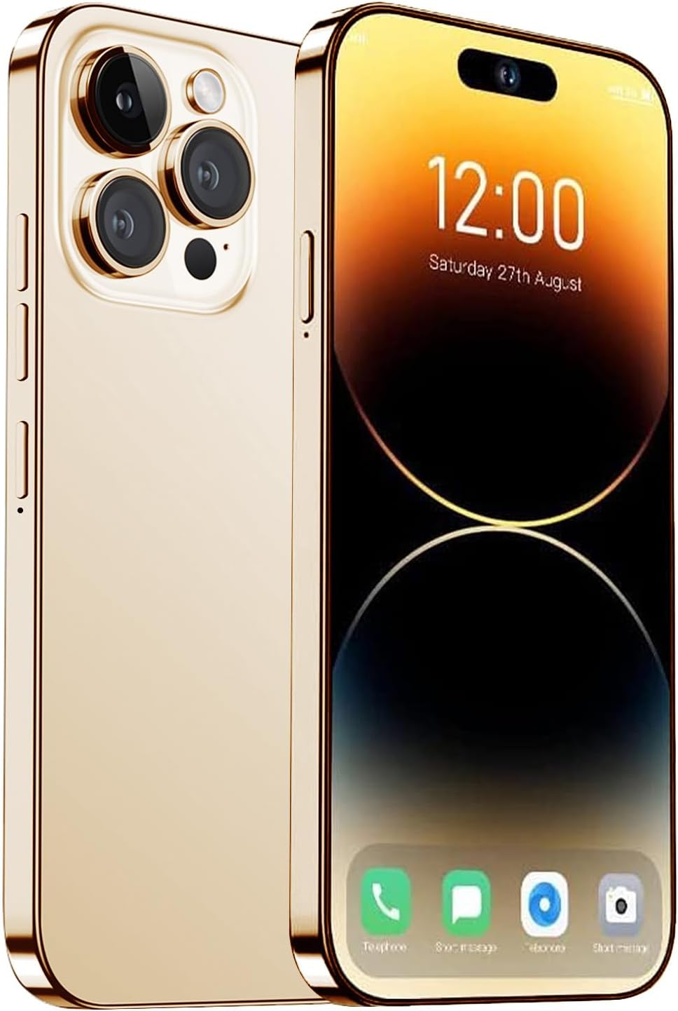 A15 Pro Max Unlocked Phone with 6800mAh Battery and 5G