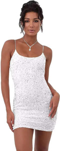 Sparkly Sequin Homecoming Dresses for Teens - Corset Style