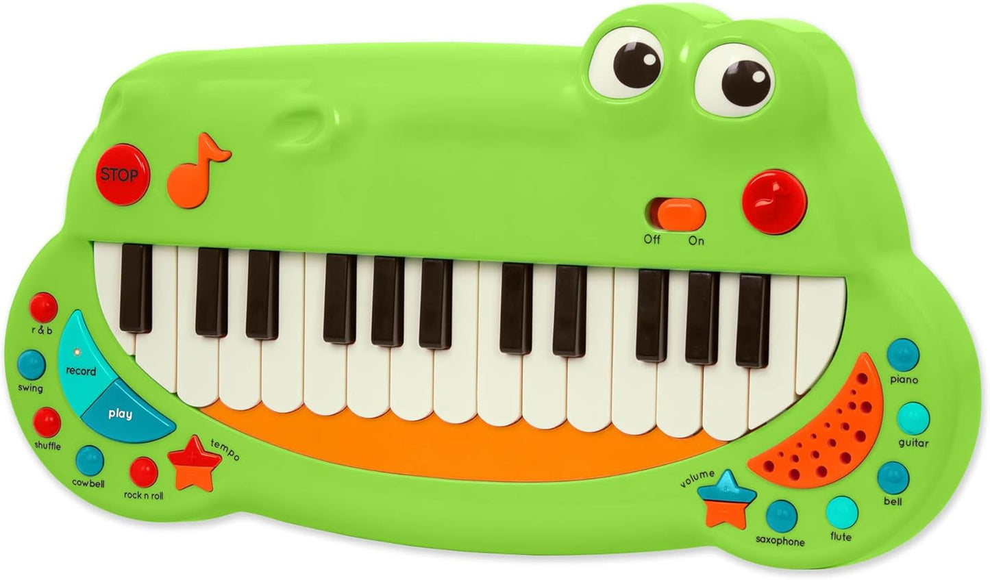 Battat Toddler Crocodile Piano - Musical Fun for Kids!