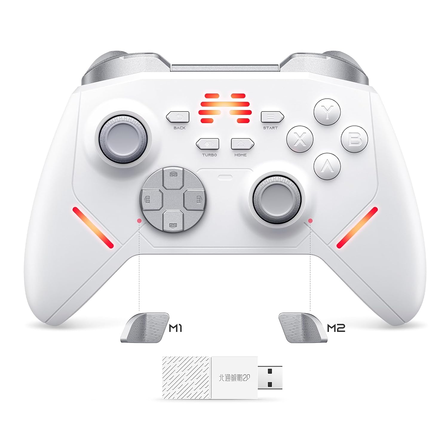 BEITONG KP20 Wireless Gaming Controller with TMR Joystick Precision