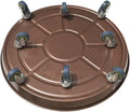 20 Inch Sturdy Plant Dolly with Wheels for Indoor and Outdoor Use