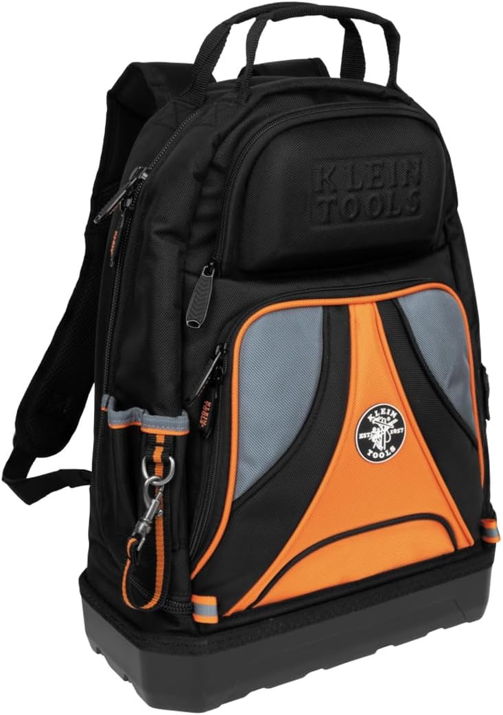 Klein Tools 55421BP-14 Heavy Duty Tool Backpack with 39 Pockets