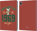 Peanuts Snoopy Guitar Leather Wallet Case for iPad Pro 13 M4 - 360