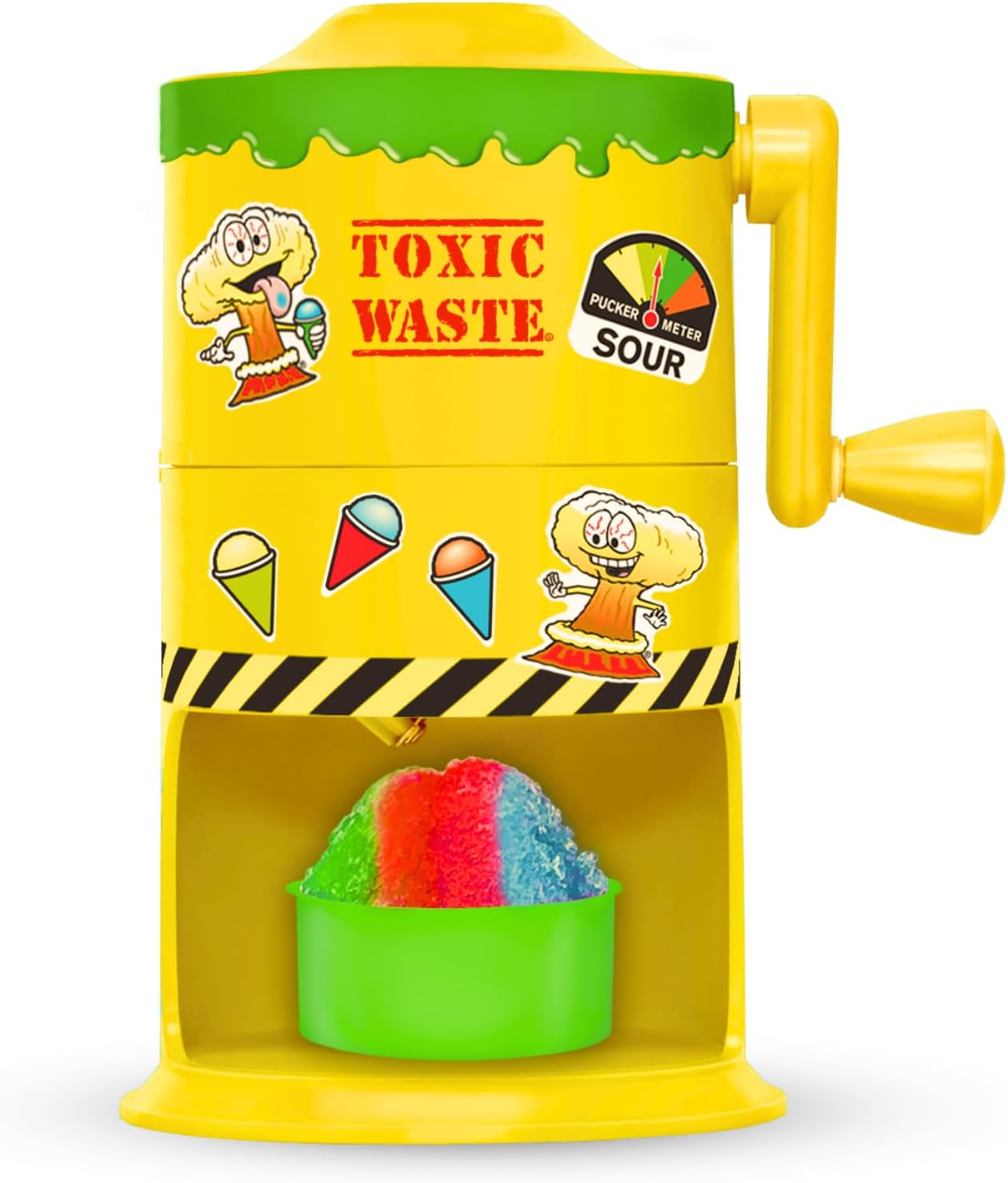 Create Cool Treats Anywhere w/ TOXIC WASTE Mini Snow Cone Maker