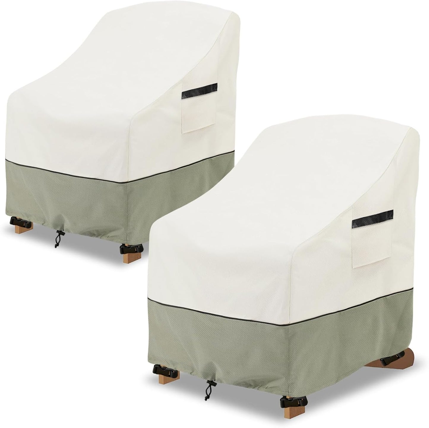 Patio Adirondack Chair Cover 2 Pack for Outdoor Protection