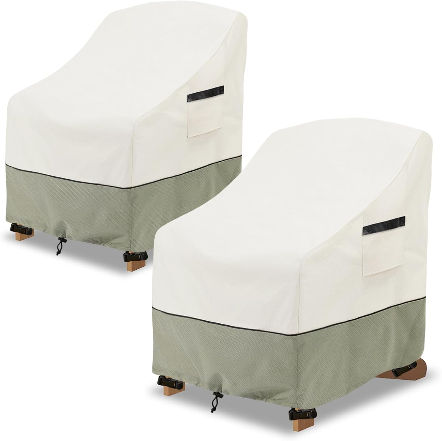 Patio Adirondack Chair Cover 2 Pack for Outdoor Protection