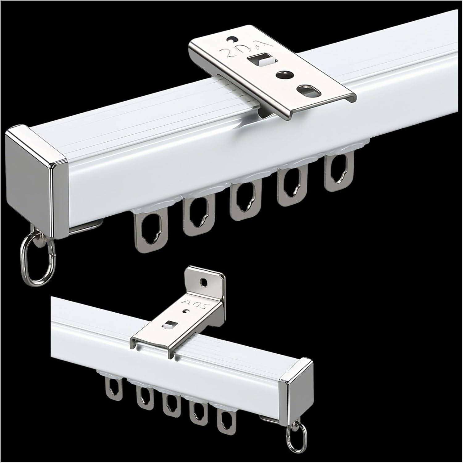 Smooth Sliding Curtain Rail: Hang Heavy Curtains with Ease