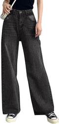 Baggy Wide Leg Jeans High Waisted Trendy Flare Jeans - Comfortable Fit