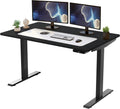 Adjustable Height Dual Motor Standing Desk 48x30, Ergonomic Home Office Desk