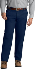 Wrinkle-Free Work Pants for Men - Twill Blend Comfort