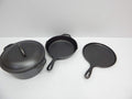 Lodge Cast Iron 4-Piece Cookware Set - Durable Pre-Seasoned Set