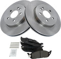 TRQ Front Brake Pad & Rotor Kit for Mercedes-Benz ML320 ML350