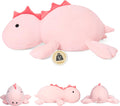22 in Weighted Dino Stuffed Toy - Calming Plush Pillow for Kids