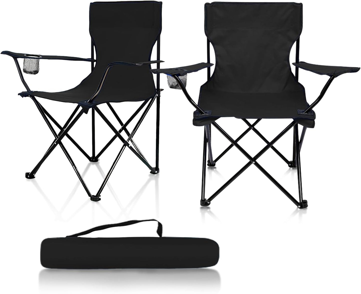 Lightweight 2-Pack Camp Chairs for Adventurous Adults