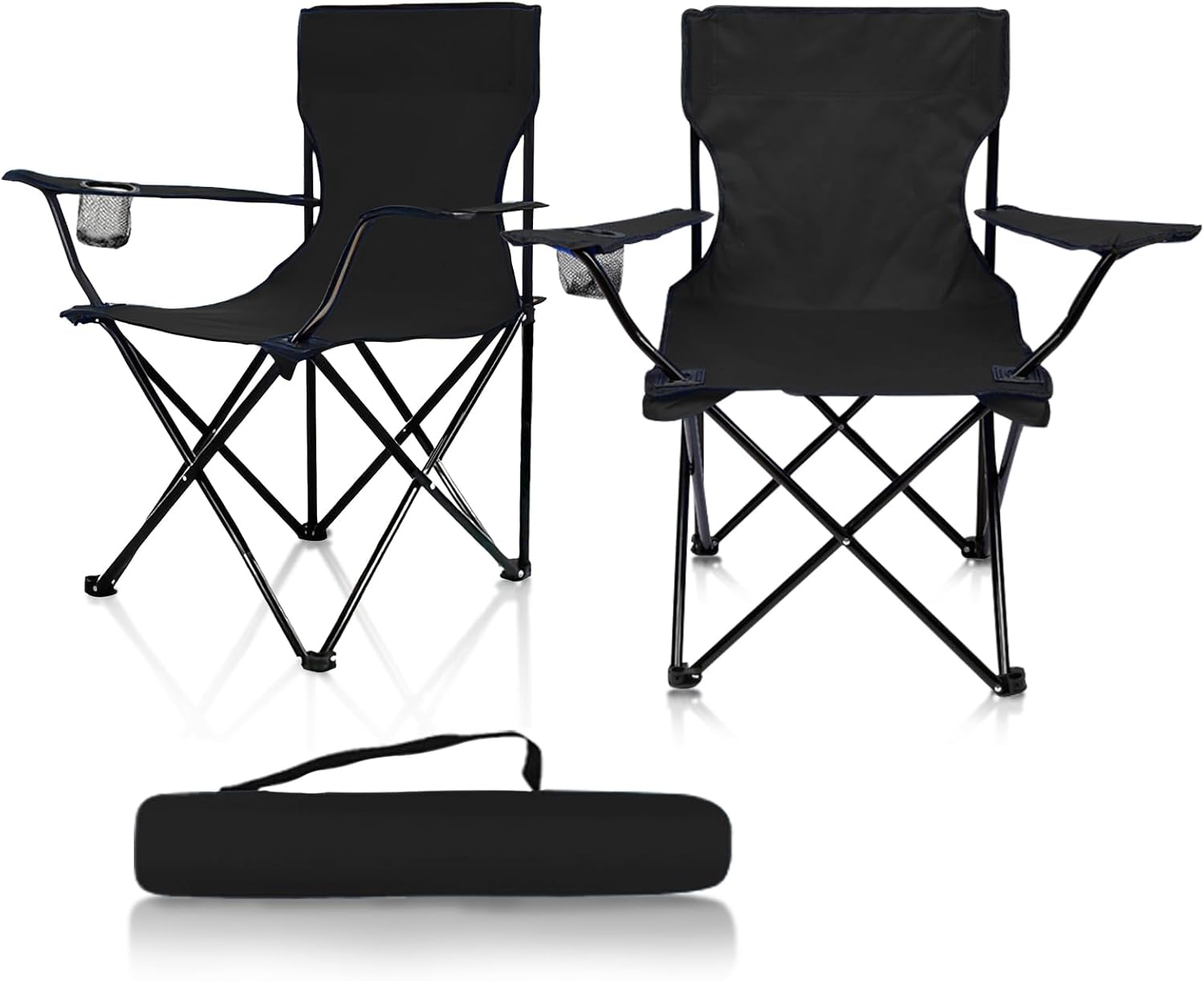 Lightweight 2-Pack Camp Chairs for Adventurous Adults