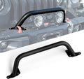 RockTrix Black Front Brush Guard Tall 5.8in Clearance - Winch Guard