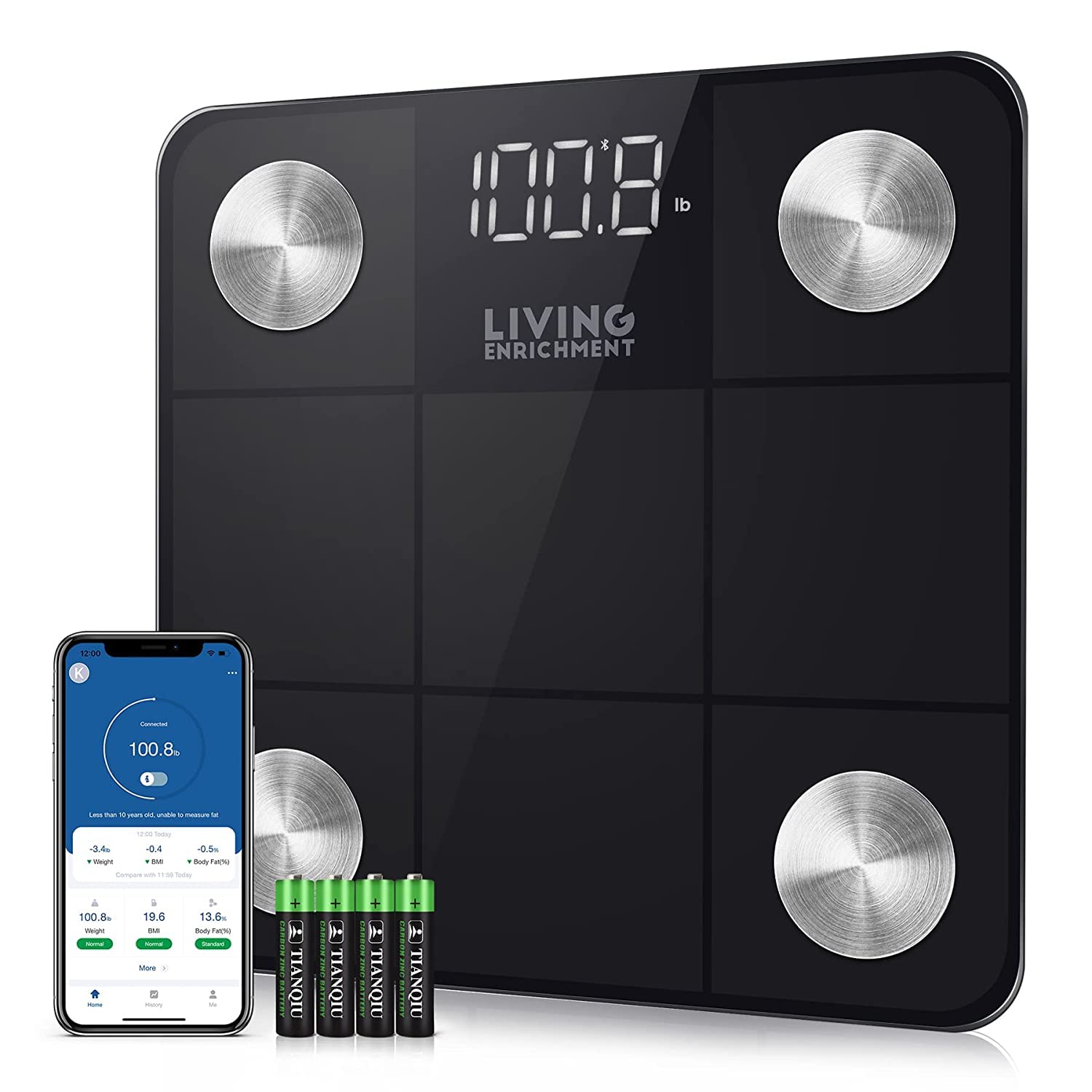 Smart Body Fat Scale - High Accuracy Sensor
