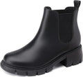Athlefit Girls Ankle Boots Kids Comfortable Slip on