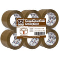 PERFECTAPE Heavy Duty Brown Packing Tape 12 Rolls - Ultra Strong Seal