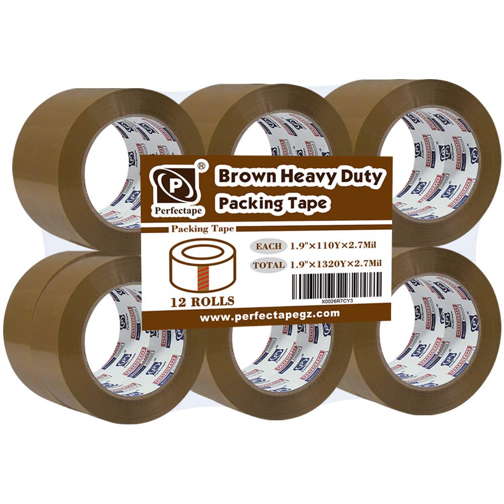 PERFECTAPE Heavy Duty Brown Packing Tape for Shipping Needs