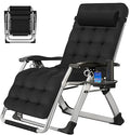 ABORON Zero Gravity Chair - Sturdy Adjustable Outdoor Recliner