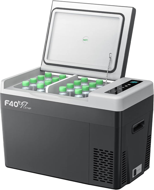 12V Portable Freezer & Fridge with Cover - Ideal for Travel