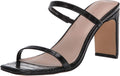 The Drop Women's Avery Square Toe High Heel Sandals for Chic Style