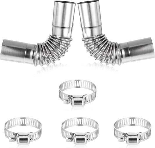 Stainless Diesel Heater Exhaust Kit for Boat
