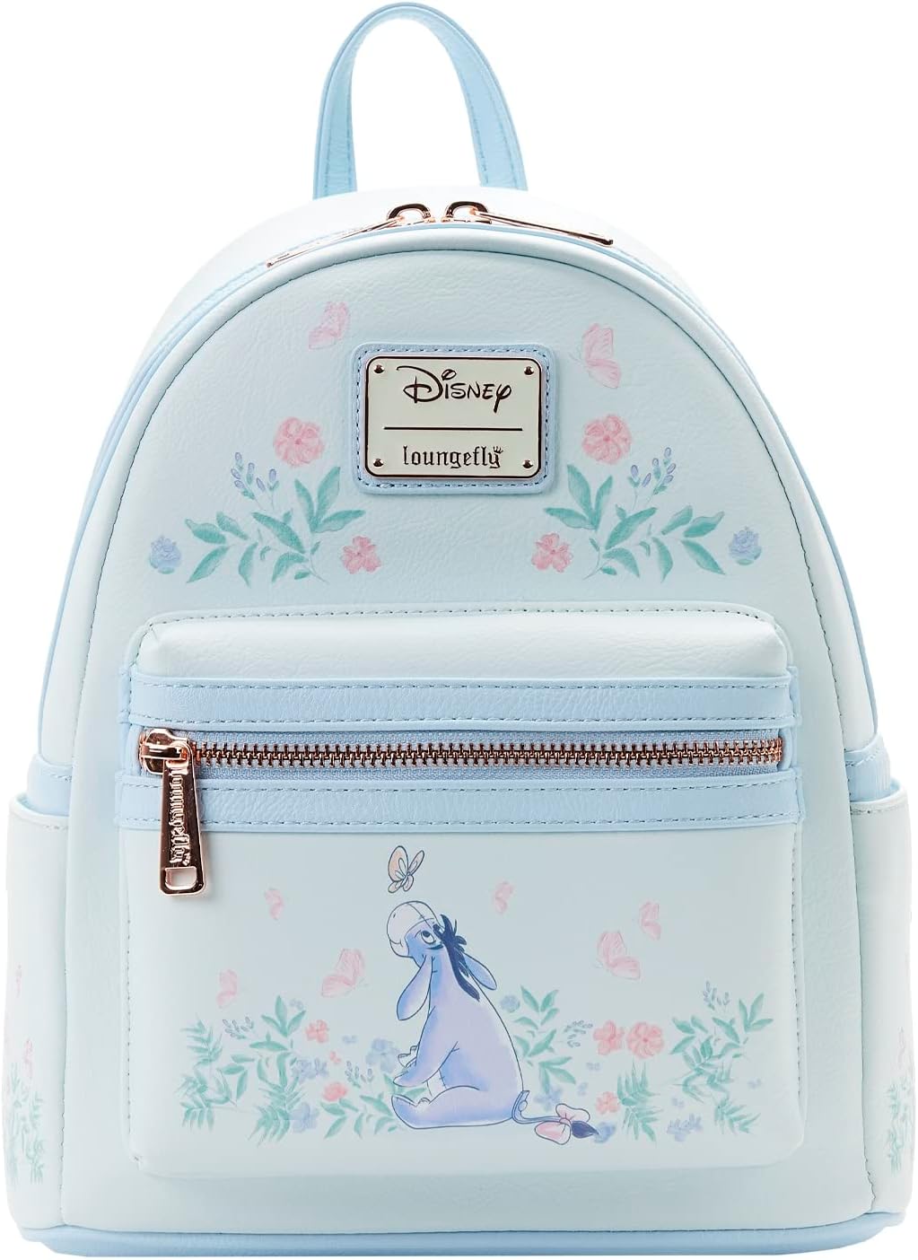 Loungefly Eeyore Mini Backpack with Floral Print Design