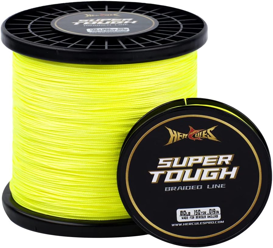 HERCULES Super Tough Braided Fishing Line for Saltwater Fishing