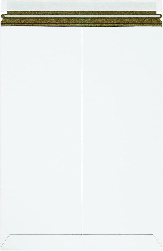 BOX USA StayFlat Mailer, 13x18, Pack of 100 for Shipping