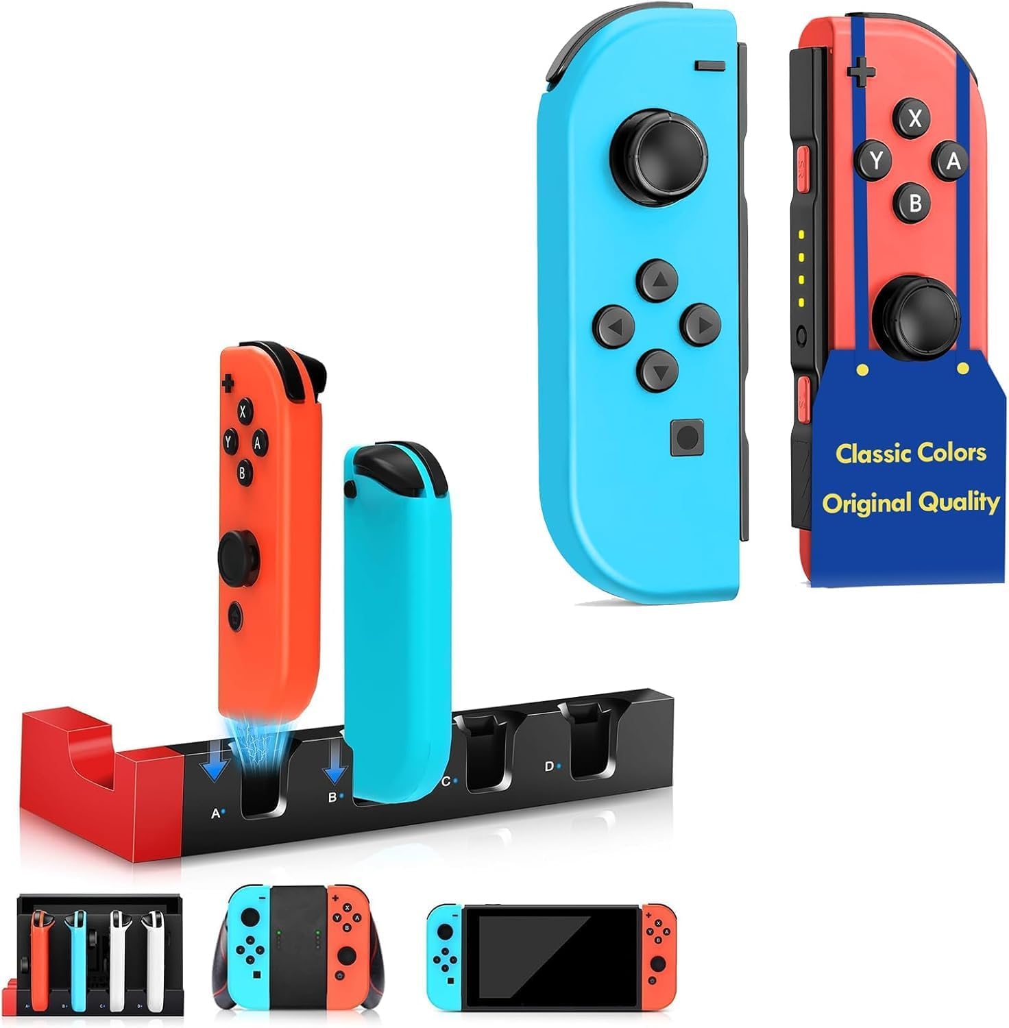 Switch Controller Replacement for Switch OLED Lite with No Drift