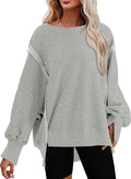 Oversized Reverse Seam Sweatshirt Women - Lightweight (Style R8SR)