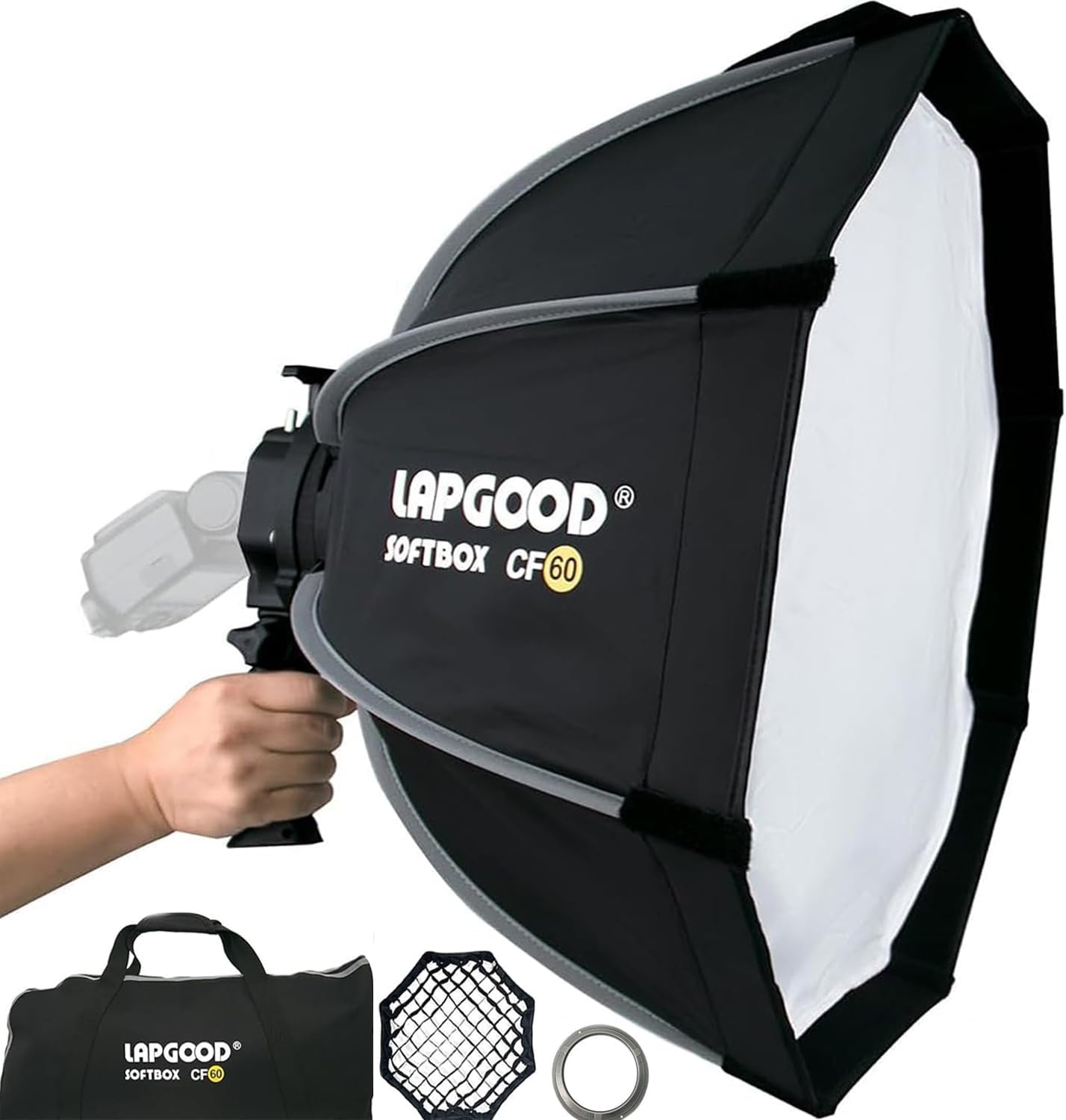Bowens Mount Softbox 24ft' for Quick Setup and Versatile Use