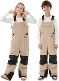Kids Snow Bibs for Skiing and Snowboarding - Insulated & Waterproof