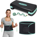 Adjustable Height Aerobic Stepper Set - All-in-One Workout Platform