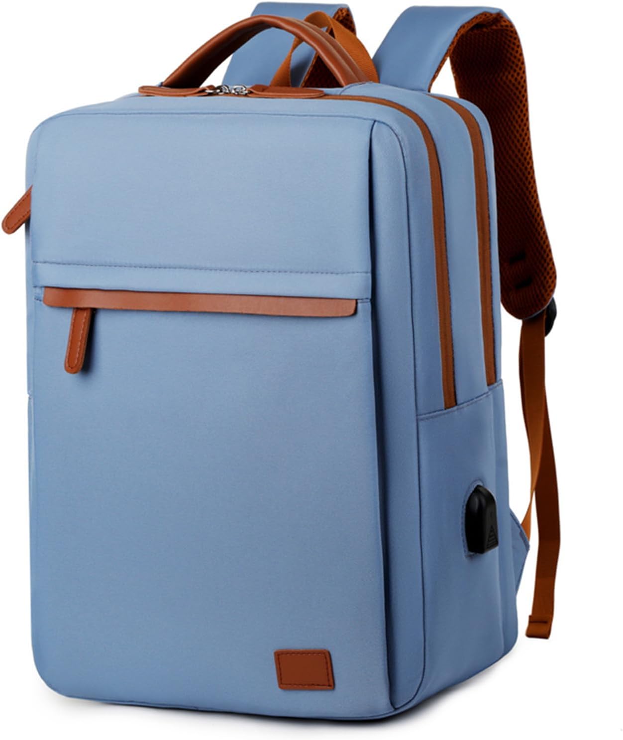 Durable Laptop Backpack with USB Charging Port for Travel
