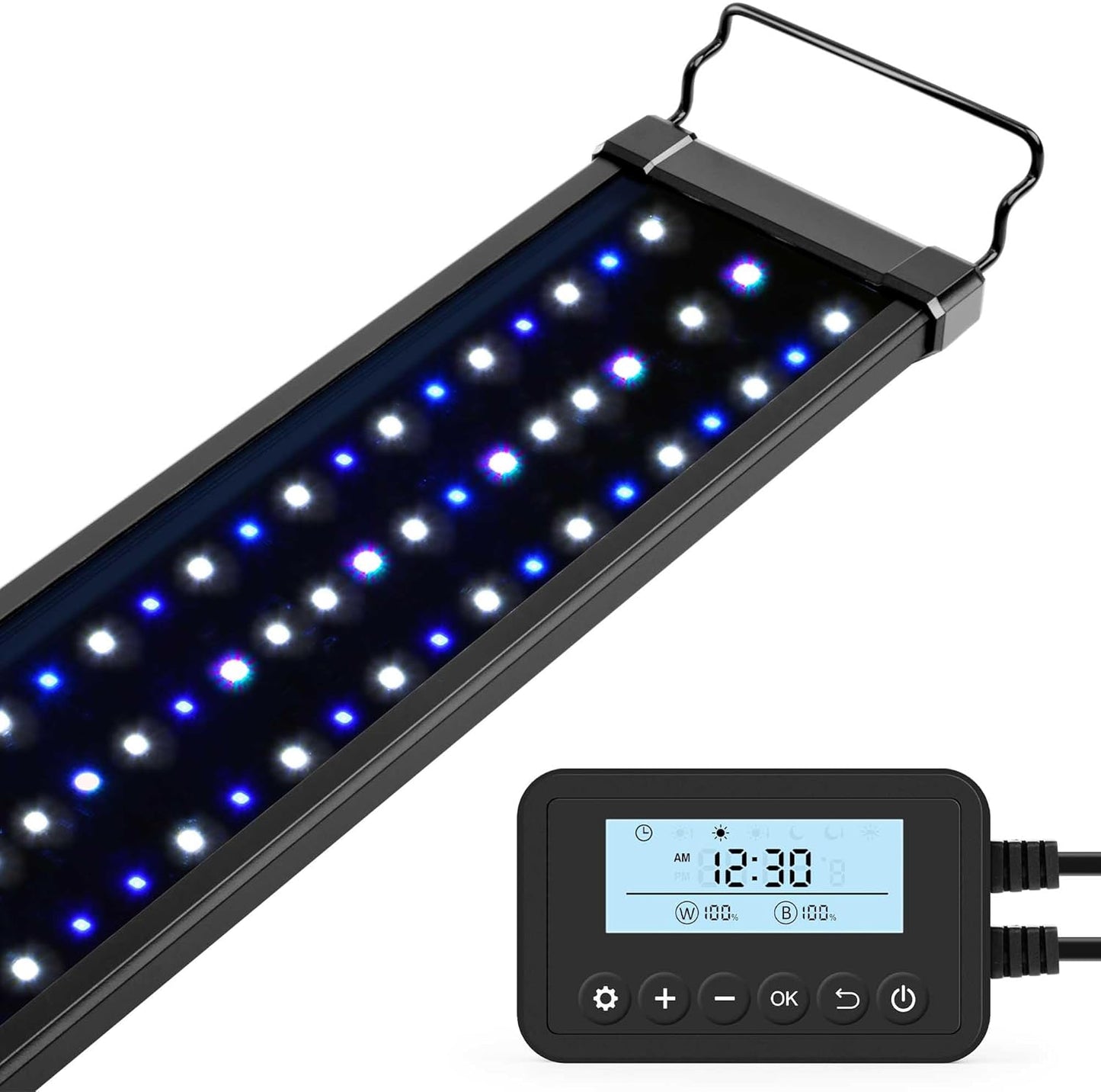NICREW 24W Saltwater Aquarium Light for Vibrant Marine Life