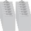 12 Pcs Metal Clipboard 12 x 9 in A4 Aluminum Clipboards - Heavy Duty