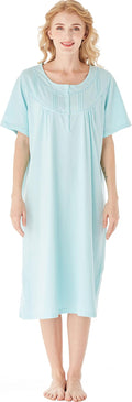Keyocean Women Nightgowns - Soft Comfy Lightweight Cotton Dress