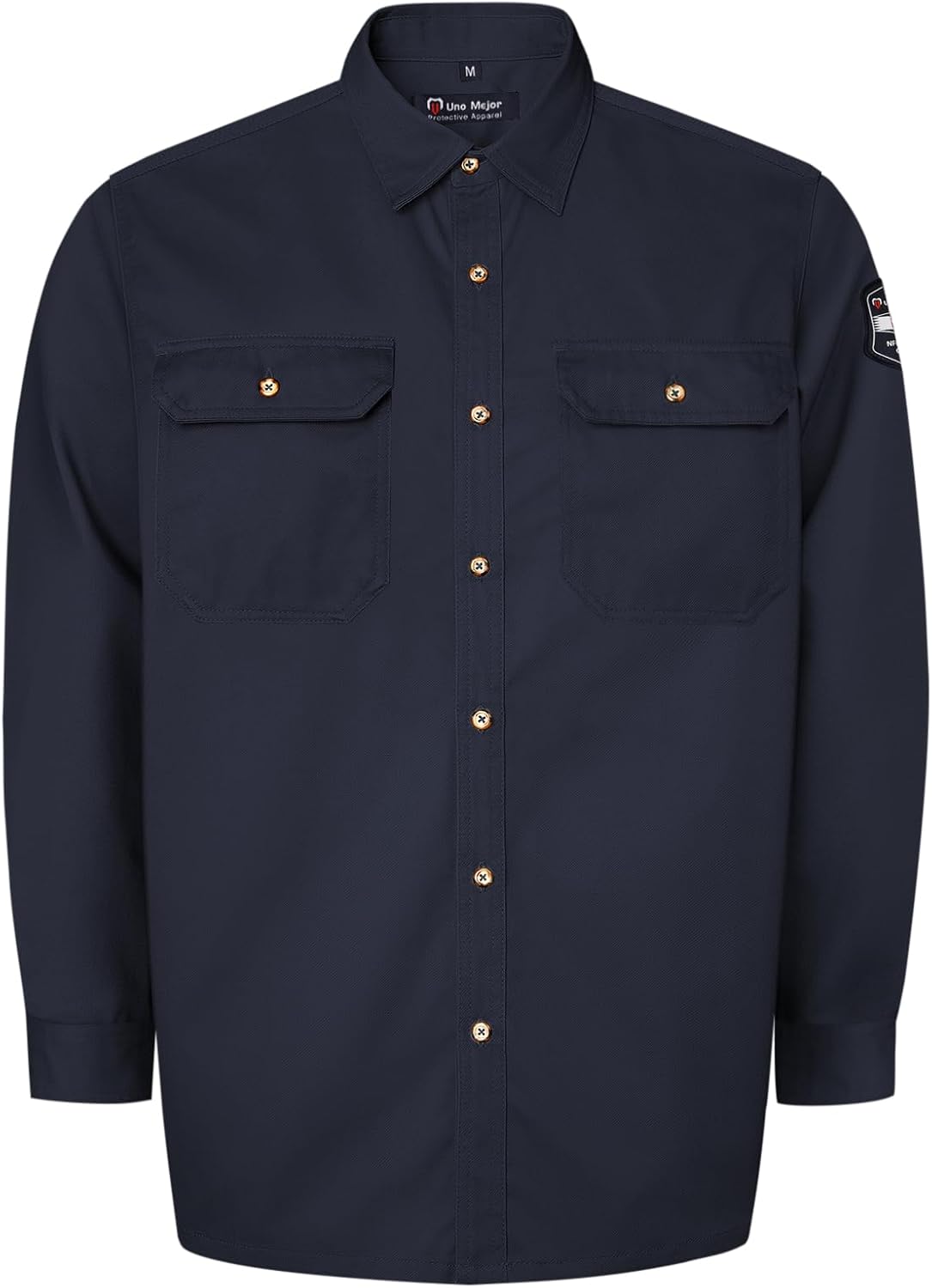 FR Shirts for Men 7.5oz Welding Shirt for Safety Work Gear