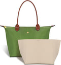 Work Tote Bag For Women - Foldable Nylon Tote for 13-15in Laptop