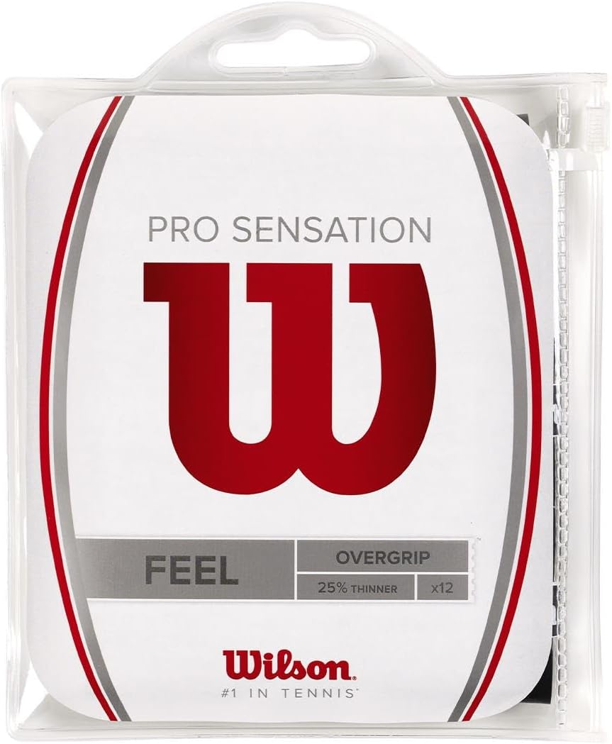 WILSON Pro Sensation Overgrip 30-Pack for Ultimate Comfort