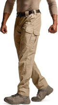 CQR Men's Tactical Pants - Durable Water Resistant (Style GKM4)
