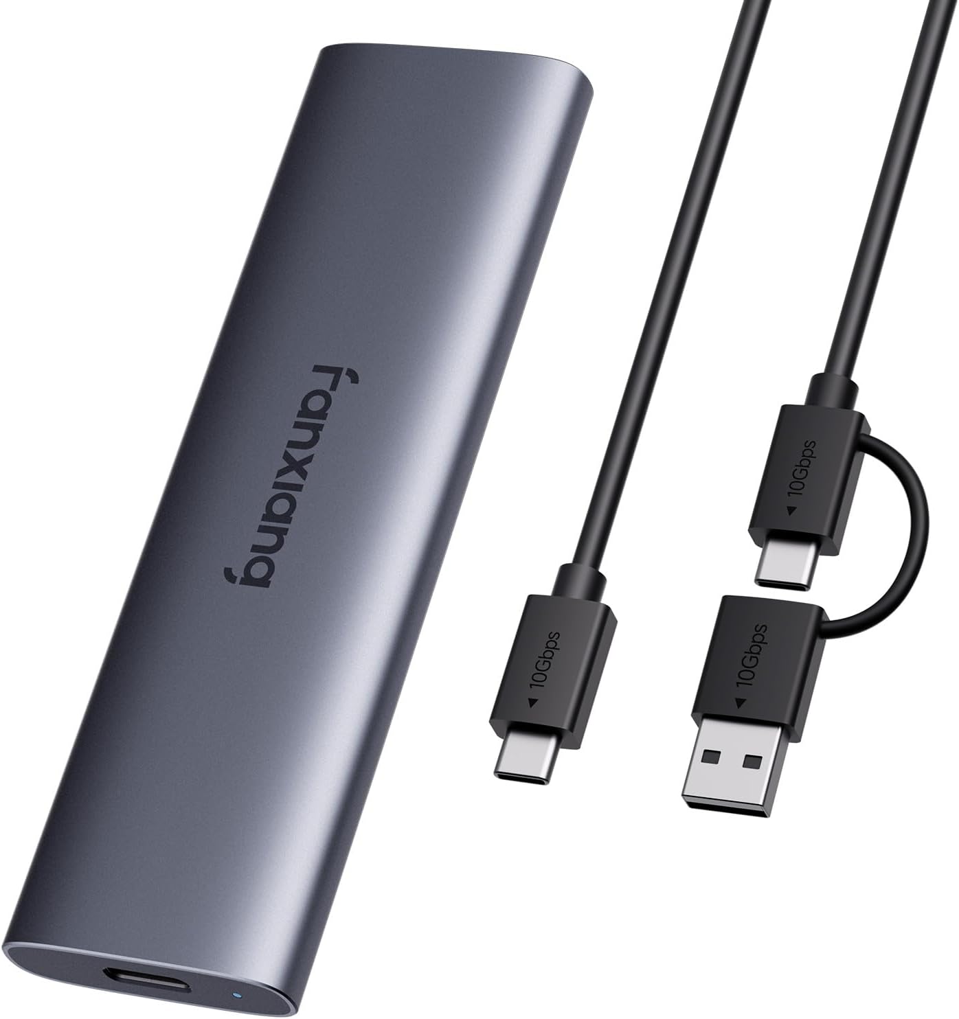 Ultra-Fast 2TB External SSD with USB 3.2 Gen2 for All Devices