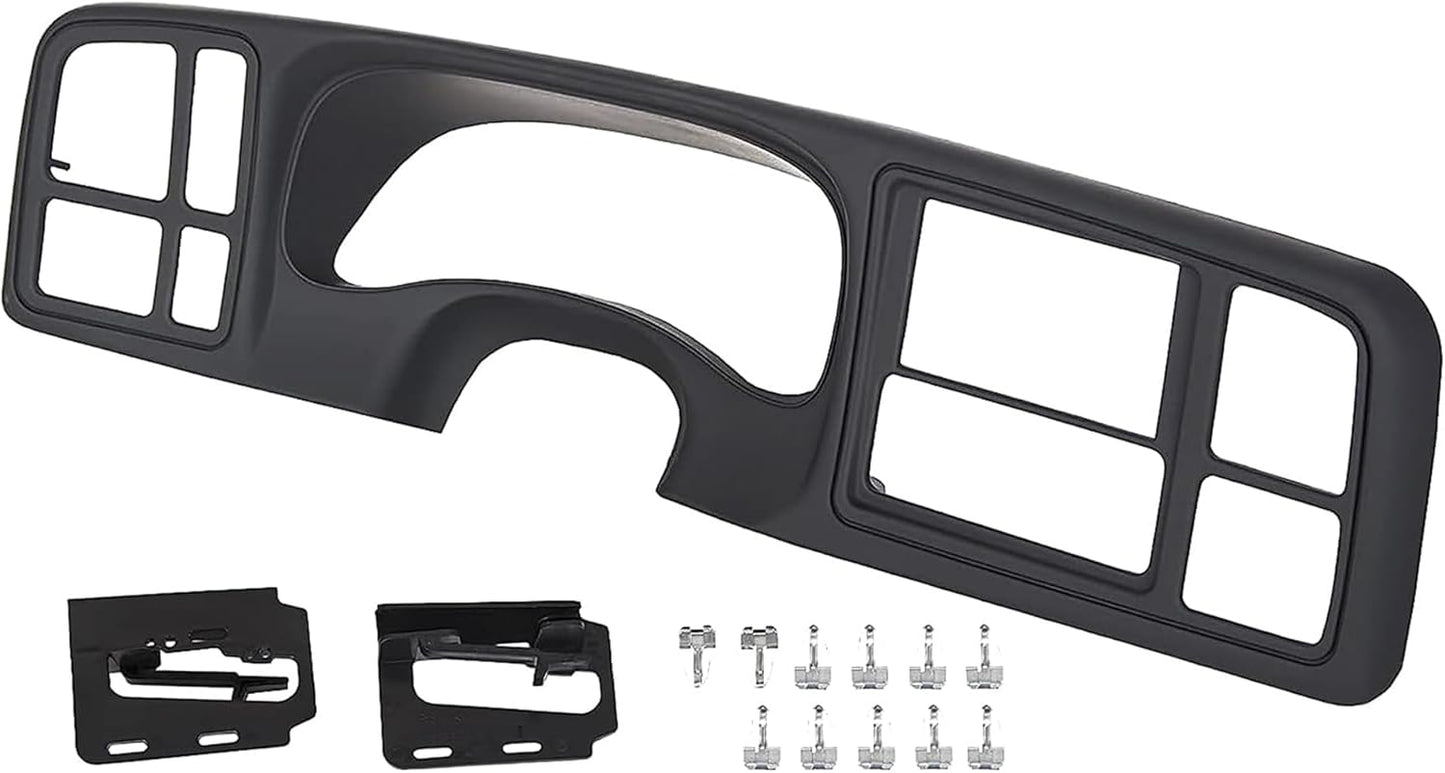 HECASA Double Din Truck Dash Kit for 1999-2002 GM Trucks