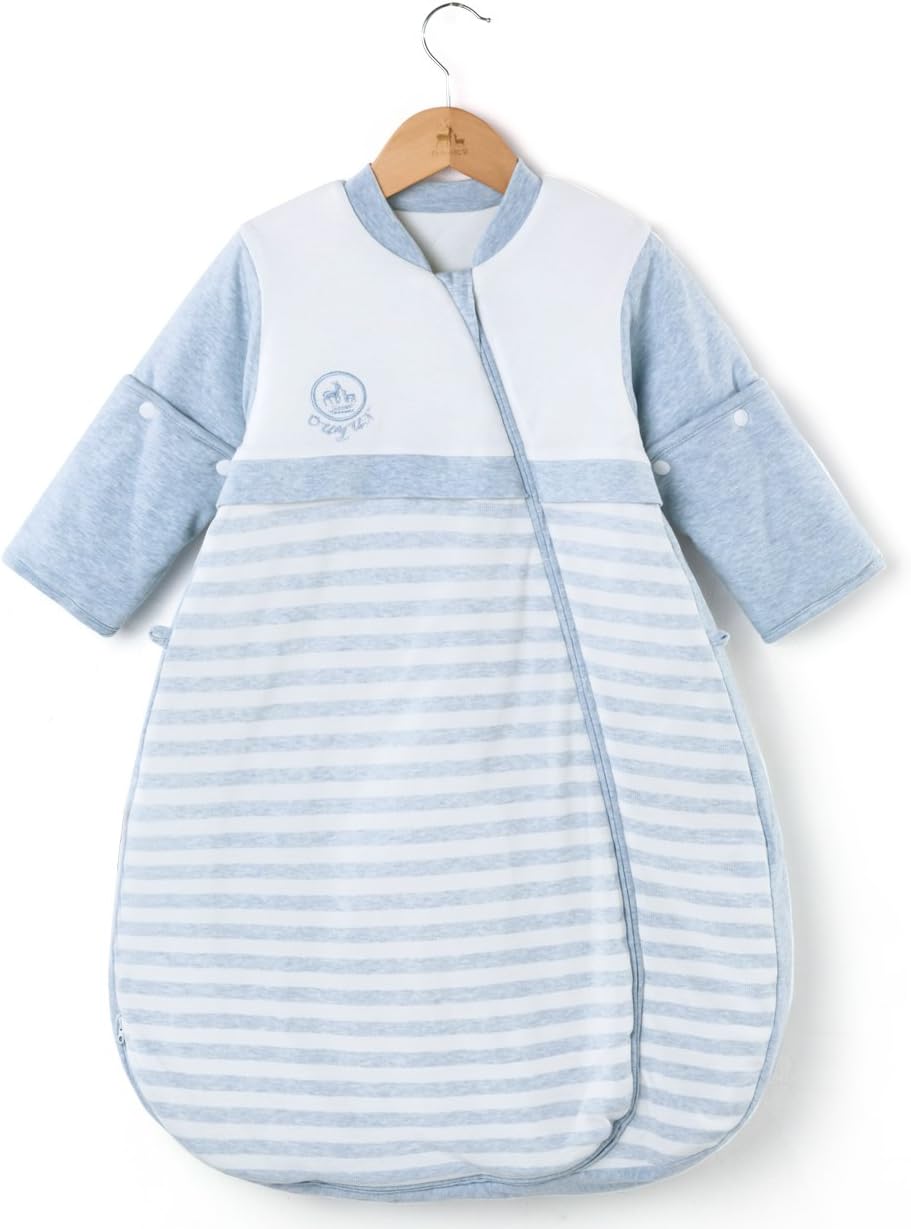 Baby Sleeping Bag Sleeves Detachable Kids Wearable Blanket