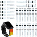 INNOSUB Small/Large Sublimation Blank Watch Band - 50 Pack for DIY